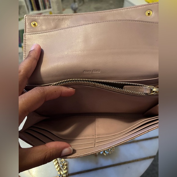 Miu Miu Bags Miu Miu Crocodile Print Leather Crossbody Woc Poshmark